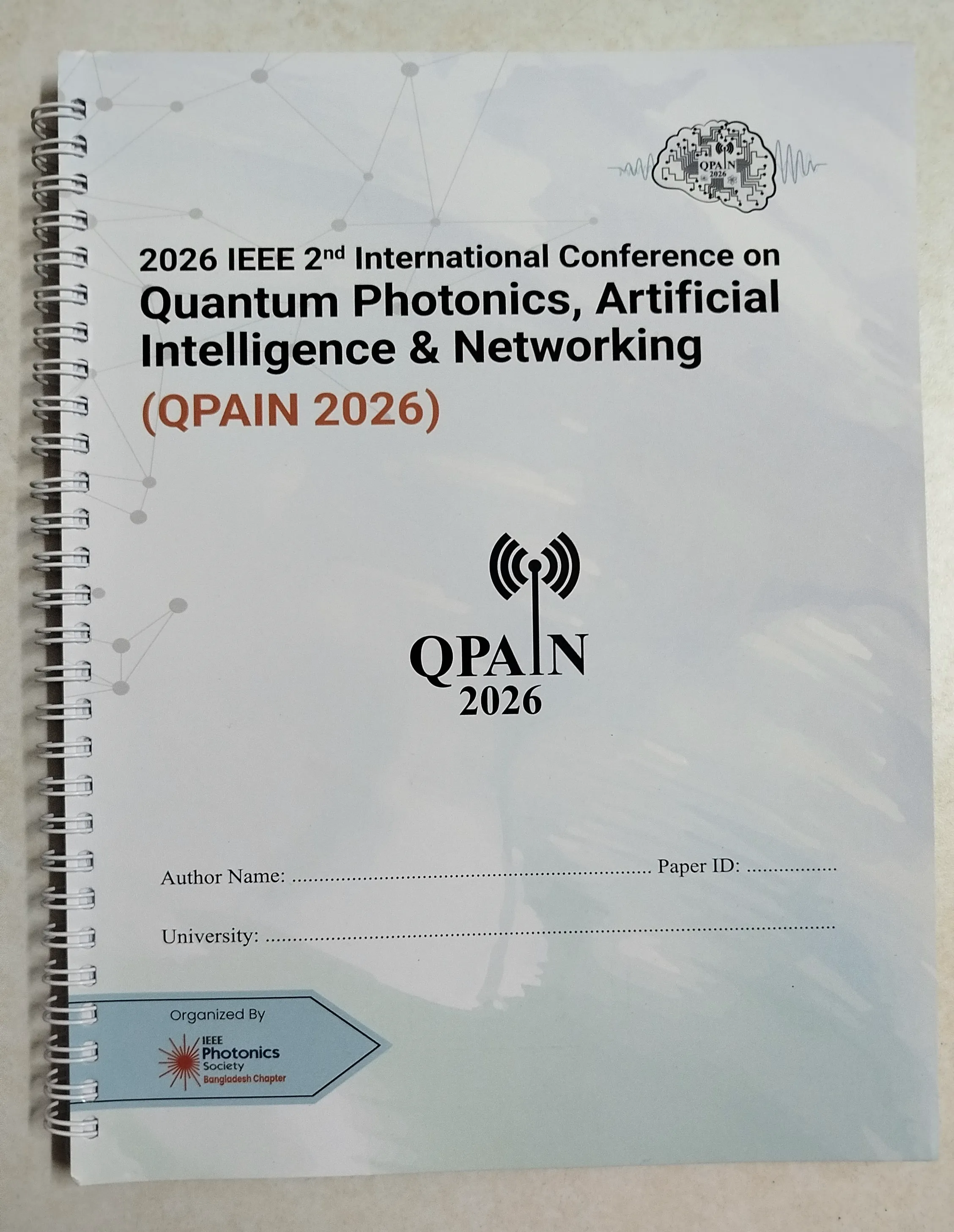IEEE QPAIN 2026 - photo 12
