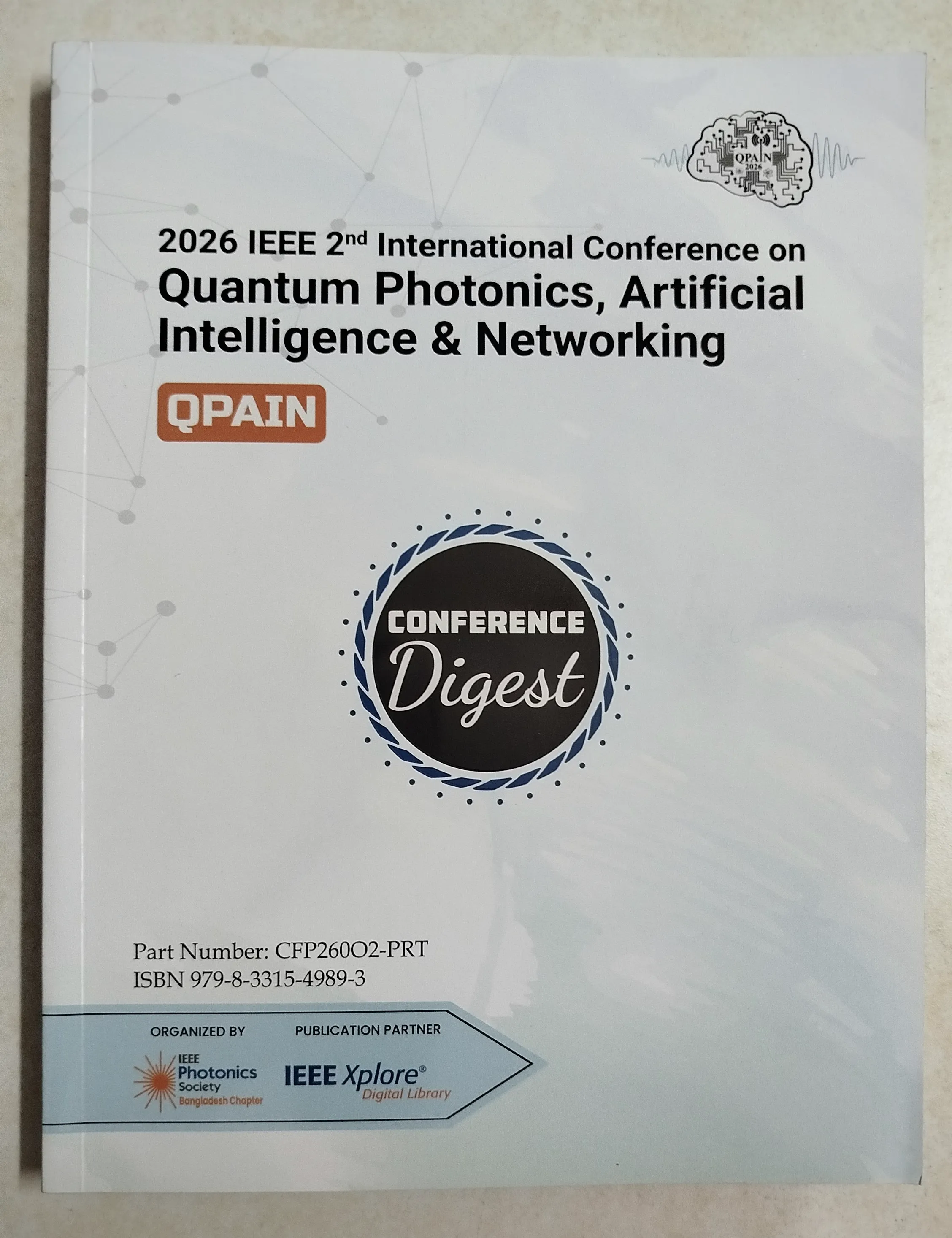 IEEE QPAIN 2026 - photo 8